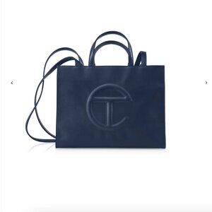 Telfar Medium Shopping Bag Navy | Dustbag included